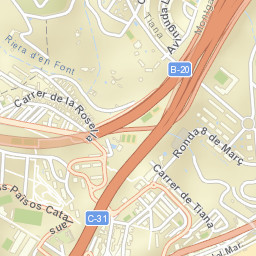 Montgat Street Map