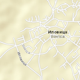 Ilovica Street Map