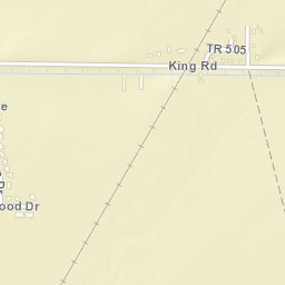 Hull Prairie Ohio Street Map