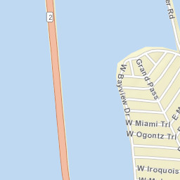 Bay View Ohio Street Map