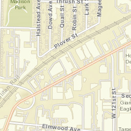 Birds Nest Ohio Street Map