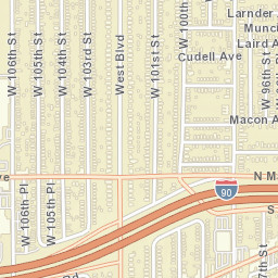 Cudell Ohio Street Map