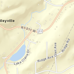 Baileyville New York Street Map