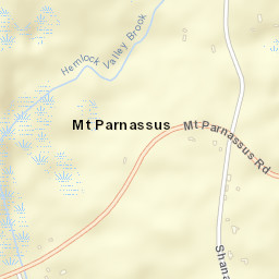 Mount Parnassus Connecticut Street Map