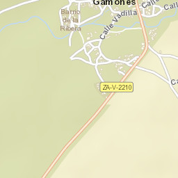 Gamones Street Map