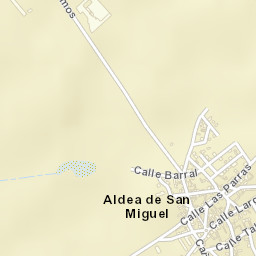 Aldea de San Miguel Street Map