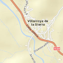 Villarroya de la Sierra Street Map