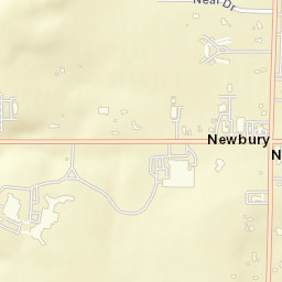 Newbury Center Ohio Street Map