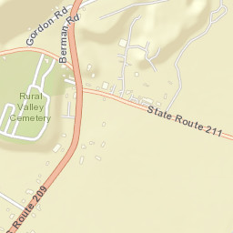 Cuddebackville New York Street Map