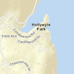 Hollywyle Park Connecticut Street Map