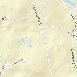 Obtuse Hill Connecticut Street Map