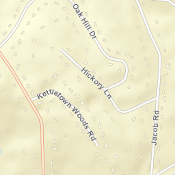 Kettletown Connecticut Street Map