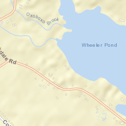 Oakdale Connecticut Street Map