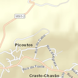 Chavão Street Map