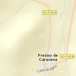 Fresno de Caracena Street Map