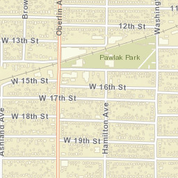 Lorain Ohio Street Map