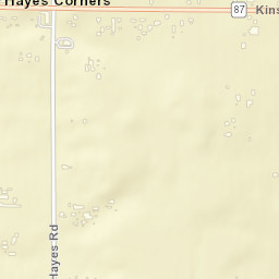 Hayes Corners Ohio Street Map