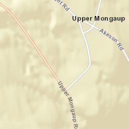 Upper Mongaup New York Street Map