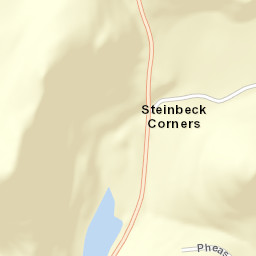 Steinbeck Corners New York Street Map