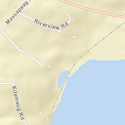 Massapeag Connecticut Street Map