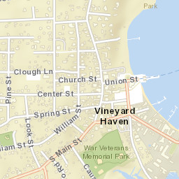 Vineyard Haven Street Map