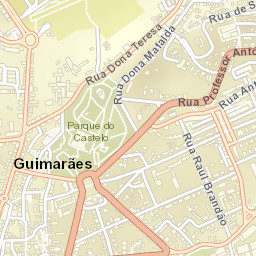 Guimarães Street Map