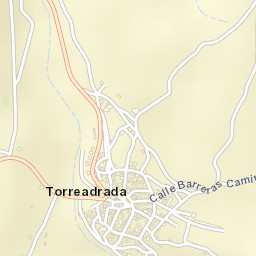 Torreadrada Street Map