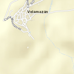 Velamazán Street Map