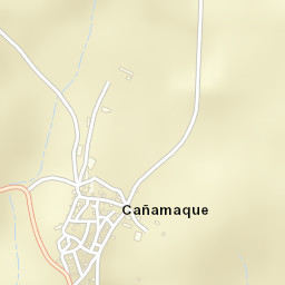 Cañamaque Street Map