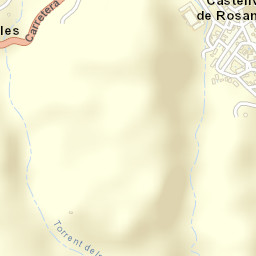Castellví de Rosanes Street Map