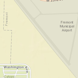 1701-1785 Christensen Field Rd Fremont NE Street Map