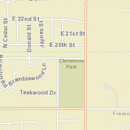 1601-1899 N Luther Rd, Fremont, NE 68025 Street Map