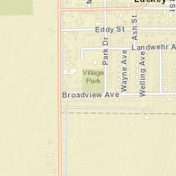 Luckey Ohio Street Map