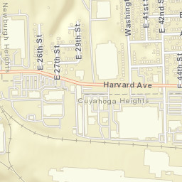 Newburgh Heights Ohio Street Map