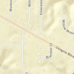 Moreland Hills Ohio Street Map