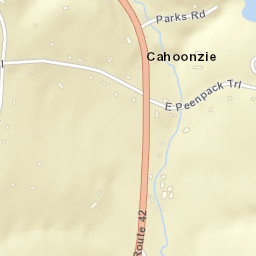 Cahoonzie New York Street Map