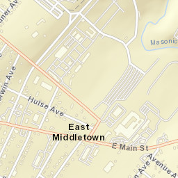 Mechanicstown New York Street Map
