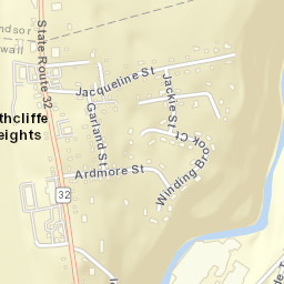Firthcliffe Heights New York Street Map
