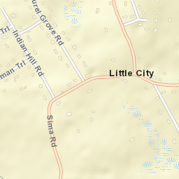 Little City Connecticut Street Map