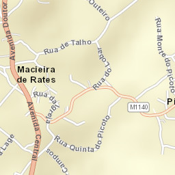Macieira de Rates Street Map