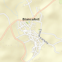Blancafort Street Map