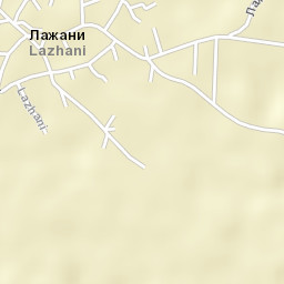 Lažani Street Map