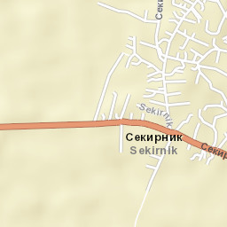 Sekirnik Street Map