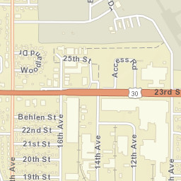 2401-2499 18th Ave, Columbus, NE 68601 Street Map