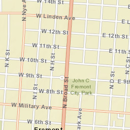 193 E 6th St Fremont Nebraska Street Map