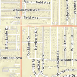 Brooklyn Ohio Street Map