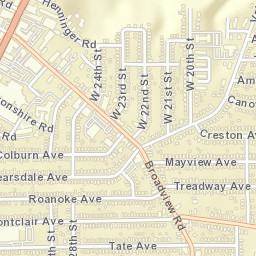 South Brooklyn Ohio Street Map