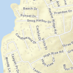 Ta'agan Point Connecticut Street Map