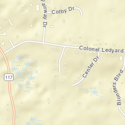 Ledyard Center Connecticut Street Map