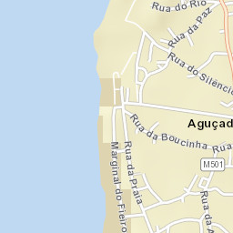 Aguçadoura Street Map